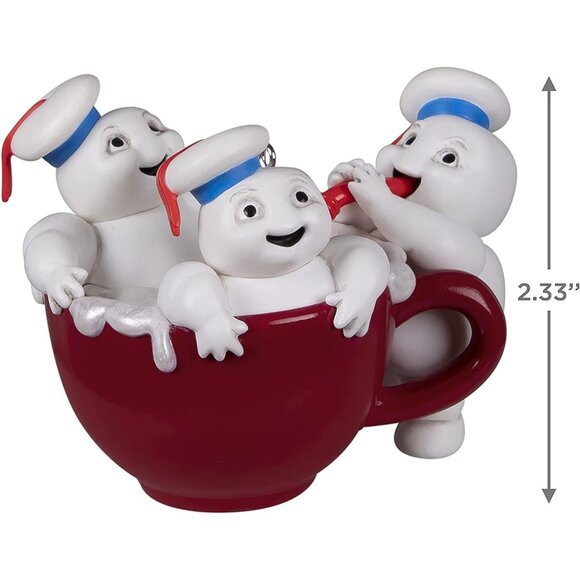 New! Ghostbusters Stay Puft Marshmallows Hallmark Keepsake Christmas Ornament - Picture 3 of 5